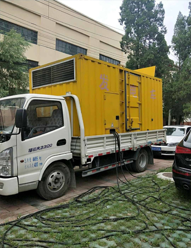镇原发电车出租-柴油发电机组排烟系统设计要求及其考虑因素